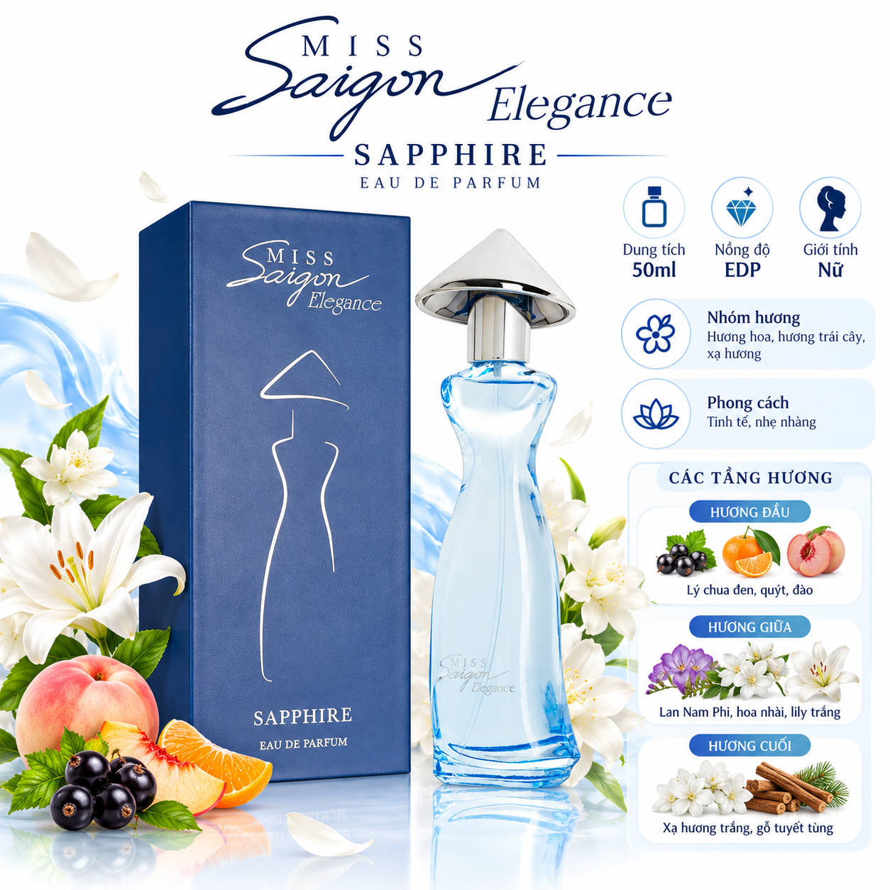 Miss Saigon Elegance Sapphire