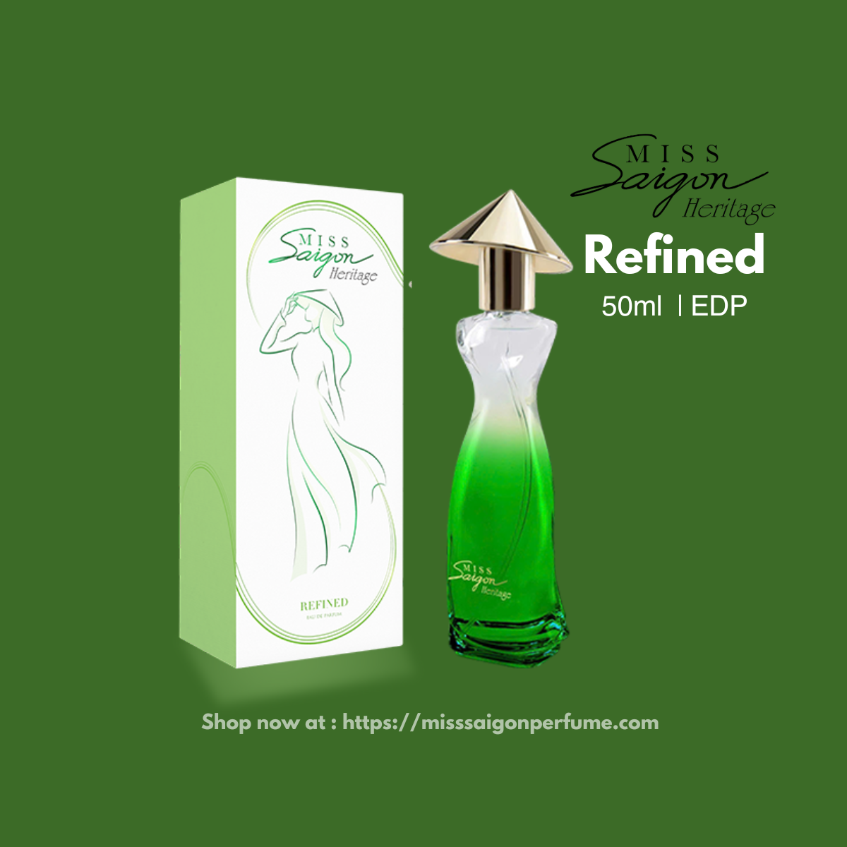Nước Hoa Miss Saigon Heritage Refined 50ml Nước Hoa Miss Saigon Heritage Refined 50ml